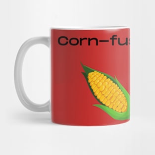 Cornfused confused vegetable pun Mug